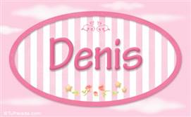 Denis, nombre para niñas