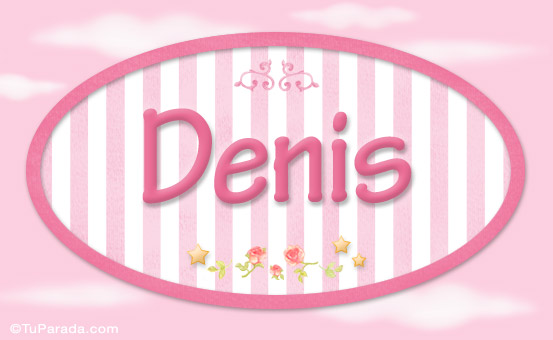 Denis, nombre para niñas