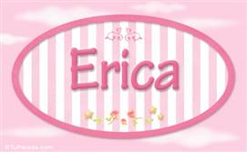 Erica, nombre para niñas
