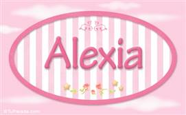 Alexia, nombre para niñas