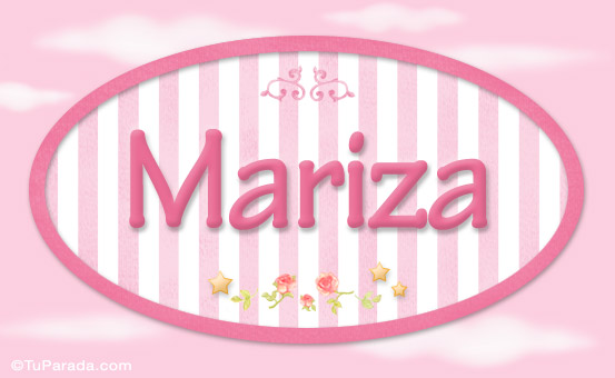 Nombre Mariza, nombre para niñas, Imagen Significado de Mariza, nombre para niñas
