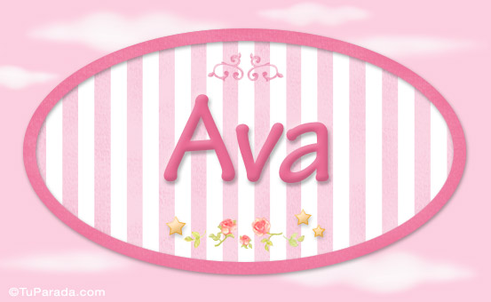 Nombre Ava, nombre para niñas, Imagen Significado de Ava, nombre para niñas