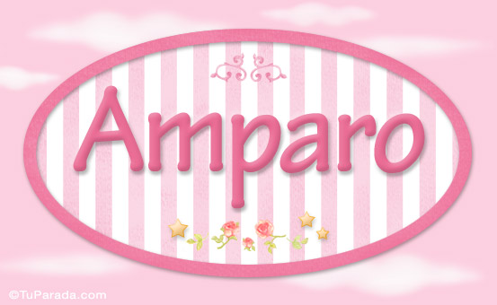Amparo, nombre de bebé de niña