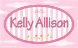 Kelly Allison, nombre para niñas