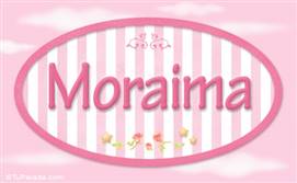 Moraima, nombre de niña
