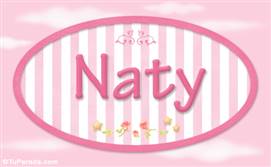 Naty, nombre de bebé de niña
