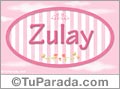 Zulay, nombre de bebé de niña