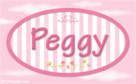 Peggy, nombre de bebé de niña