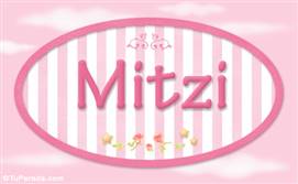 Mitzi, nombre de bebé de niña