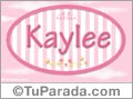 Kaylee, nombre de bebé de niña