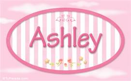 Ashley, nombre de bebé de niña