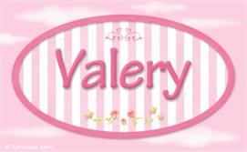 Valery, nombre de bebé de niña
