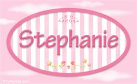 Stephanie, nombre de bebé de niña