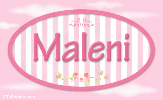 Maleni, nombre de bebé de niña