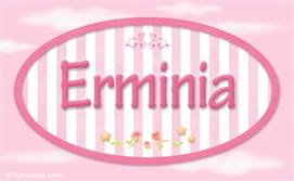 Erminia, nombre de bebé de niña