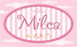 Milca, nombre de bebé de niña