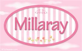 Millaray, nombre de bebé de niña