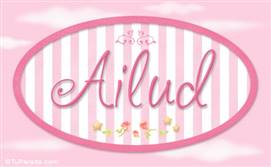 Ailud, nombre de bebé de niña