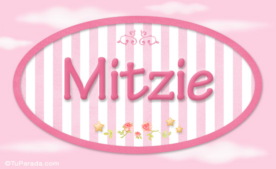 Nombre Mitzie, nombre de bebé de niña, Imagen Significado de Mitzie, nombre de bebé de niña