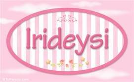 Irideysi, nombre de bebé de niña