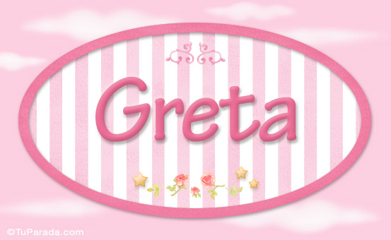 Nombre Greta, nombre de bebé de niña, Imagen Significado de Greta, nombre de bebé de niña