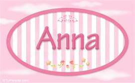Anna, nombre de bebé de niña