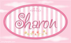 Sharon, nombre de bebé de niña