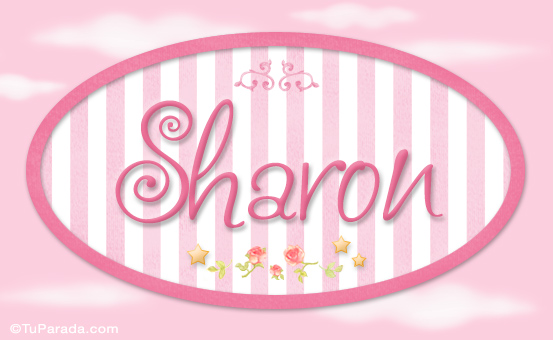 Sharon, nombre de bebé de niña