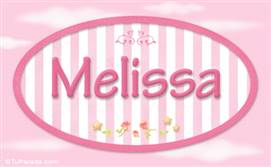 Melissa, nombre de bebé de niña