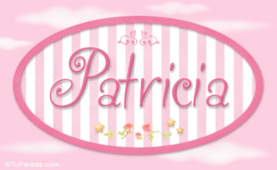 Nombre Patricia, nombre de bebé de niña, Imagen Significado de Patricia, nombre de bebé de niña