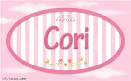 Cori, nombre de bebé de niña