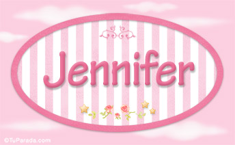 Jennifer, nombre de bebé de niña