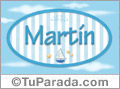 Martín - Nombre decorativo