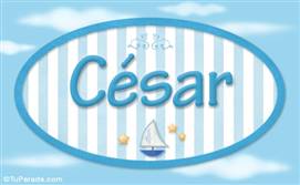 Cesar - Nombre decorativo