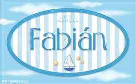 Fabian - Nombre decorativo