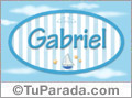 Gabriel - Nombre decorativo