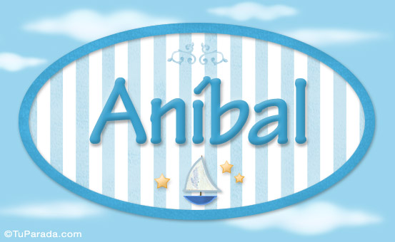 Nombre Anibal - Nombre decorativo, Imagen Significado de Anibal - Nombre decorativo