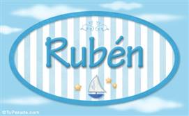 Rubén - Nombre decorativo