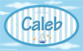 Caleb - Nombre decorativo