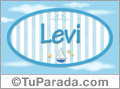 Levi - Nombre decorativo