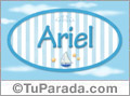 Ariel - Nombre decorativo
