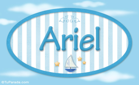 Ariel - Nombre decorativo