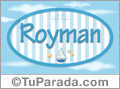 Royman - Nombre decorativo