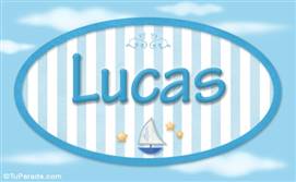 Lucas - Nombre decorativo