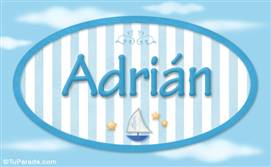 Adrián, nombre de bebé, nombre de niño