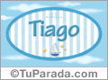 Tiago - Nombre decorativo