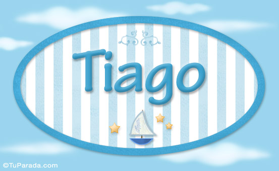 Tiago - Nombre decorativo