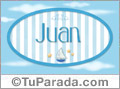 Juan - Nombre decorativo
