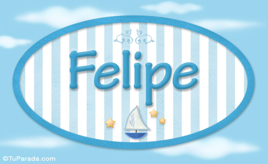 Felipe - Nombre decorativo