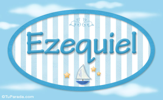 Ezequiel - Nombre decorativo